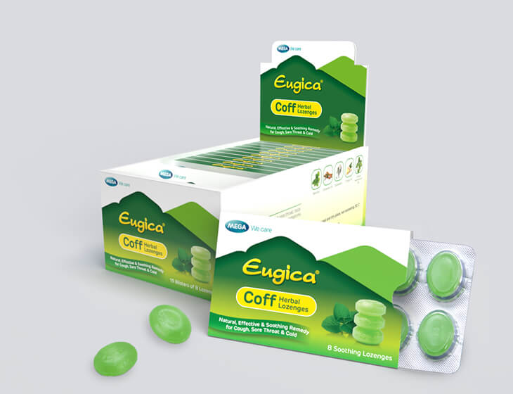 Introducing Eugica Coff Lozenge: Your Ultimate Comfort Companion for Throat Care!